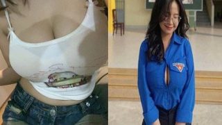 Em sinh viên tình nguyện vú to nện cực thích